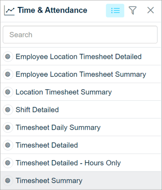 Timesheet Summary